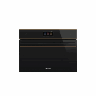 Smeg 60x45cm compact combination microwave oven copper trim 2025
