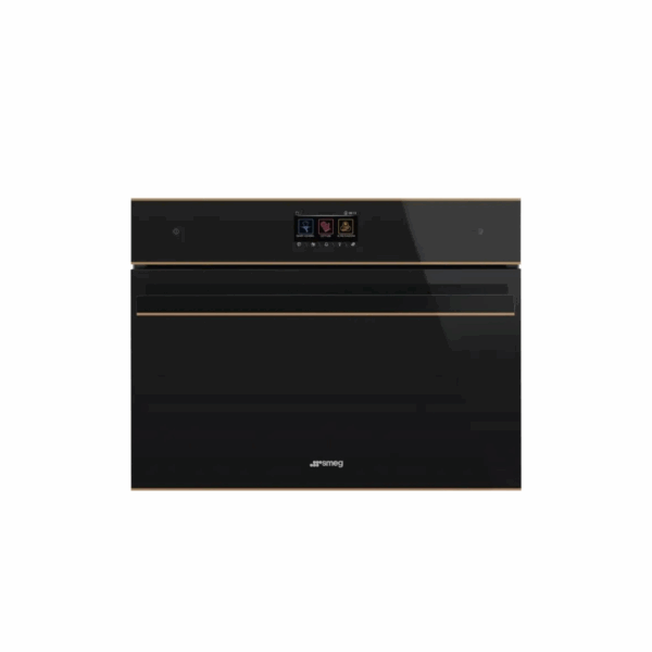 Smeg 60x45cm compact combination microwave oven copper trim 2025