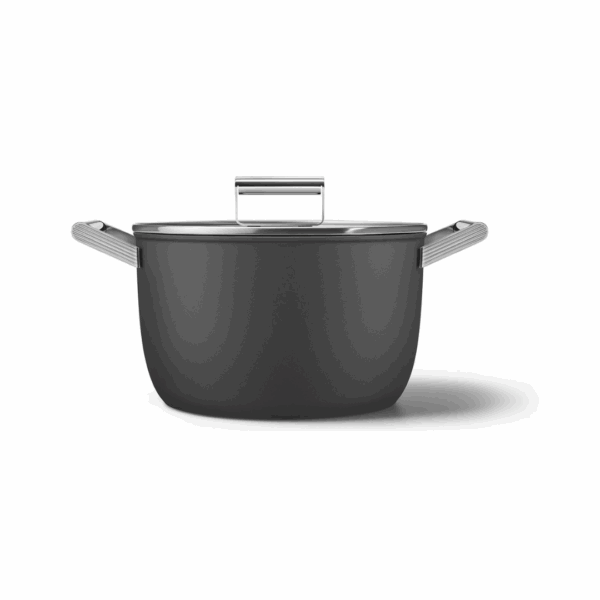 Smeg CKFC2611BLM 26cm Casserole Pan With Lid