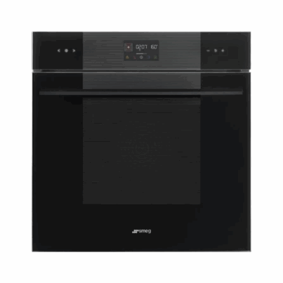 60cm galileo tradional oevn black glass