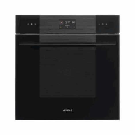 60cm galileo tradional oevn black glass