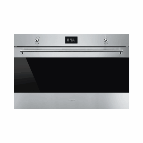 smeg 90x60cm extra volume traditional oven stainless steel